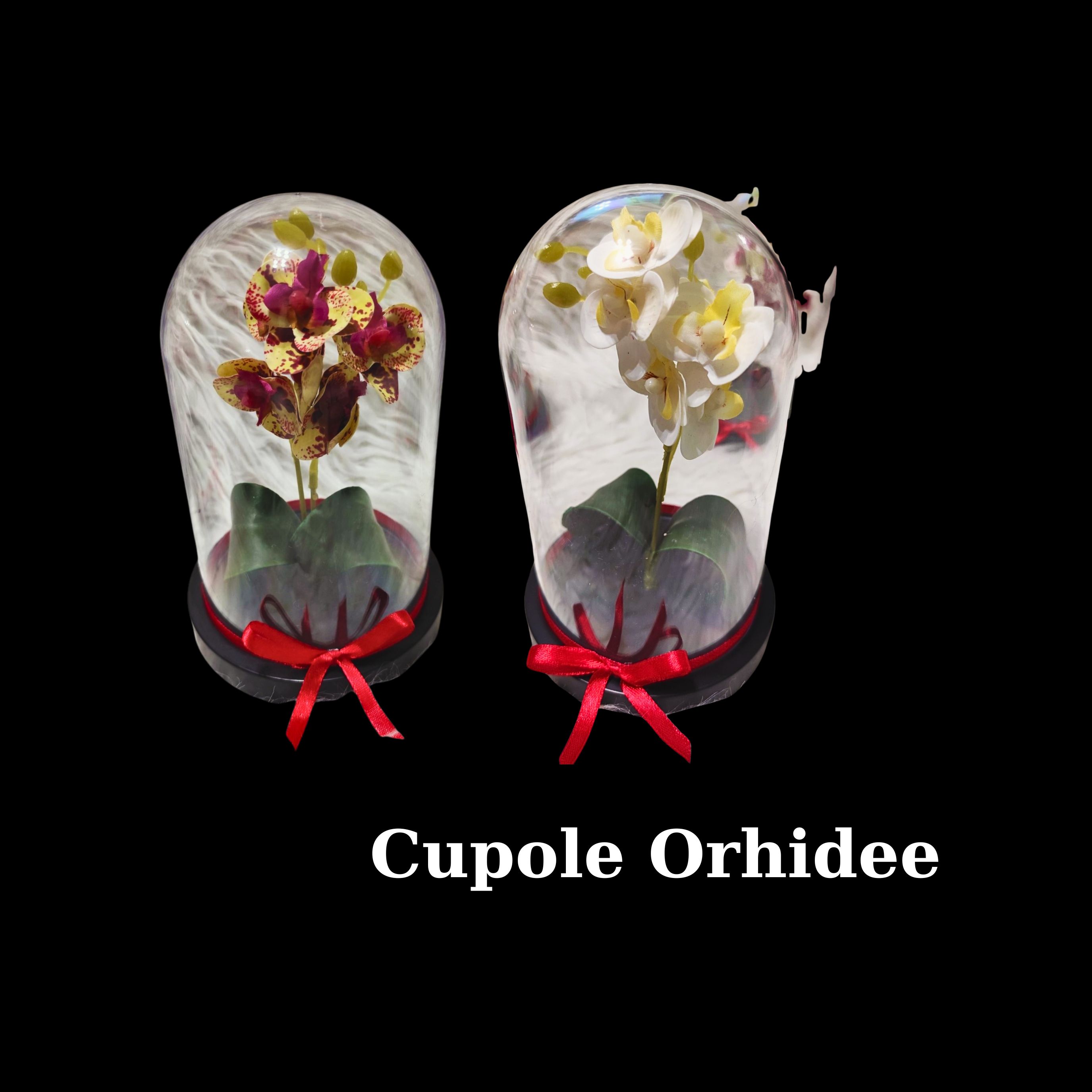 Cupola silicon cu Orhidee