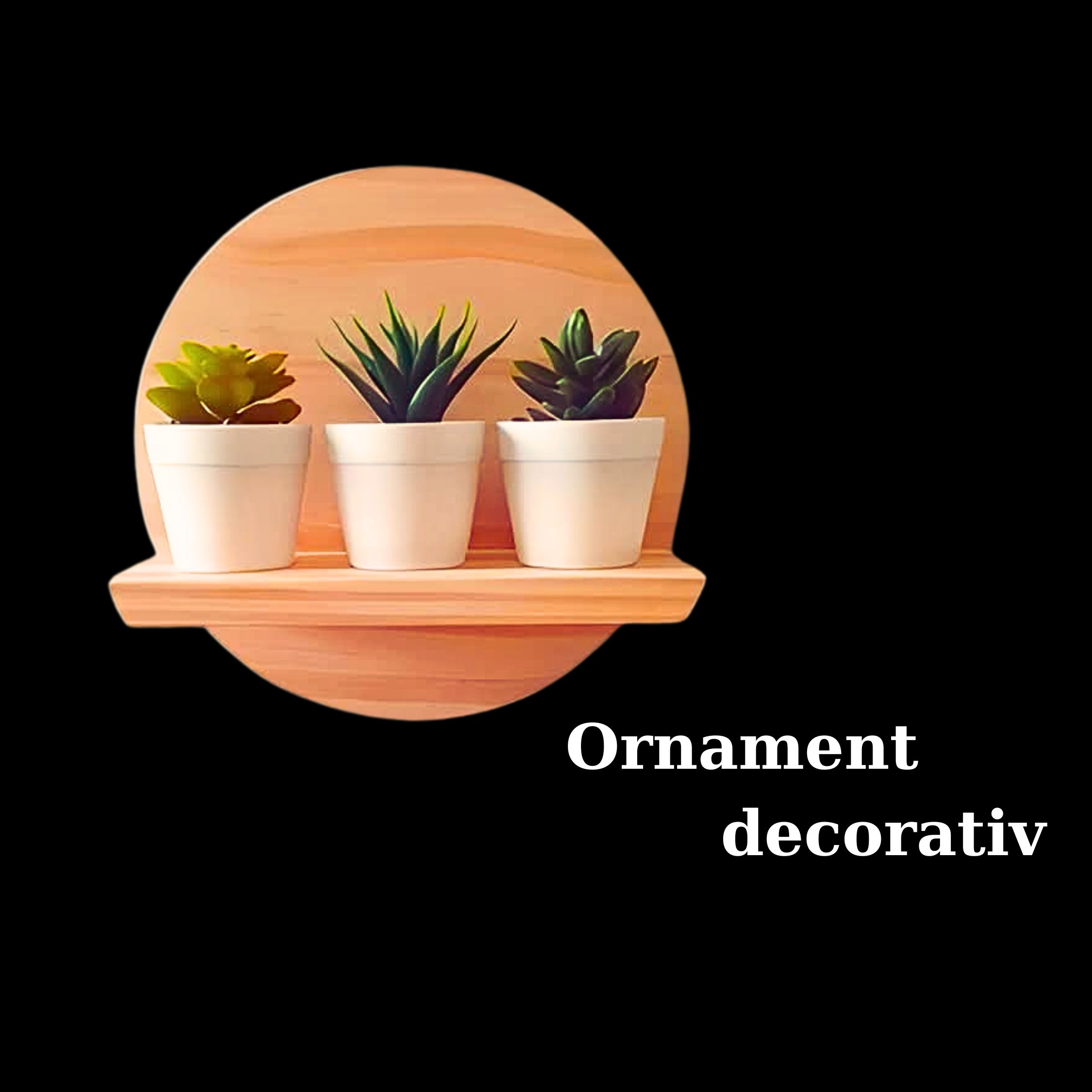 Ornament lemn deco